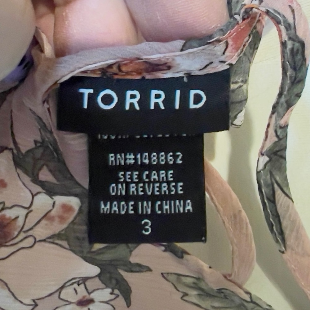 Torrid 3 blouse - Picture 4 of 4